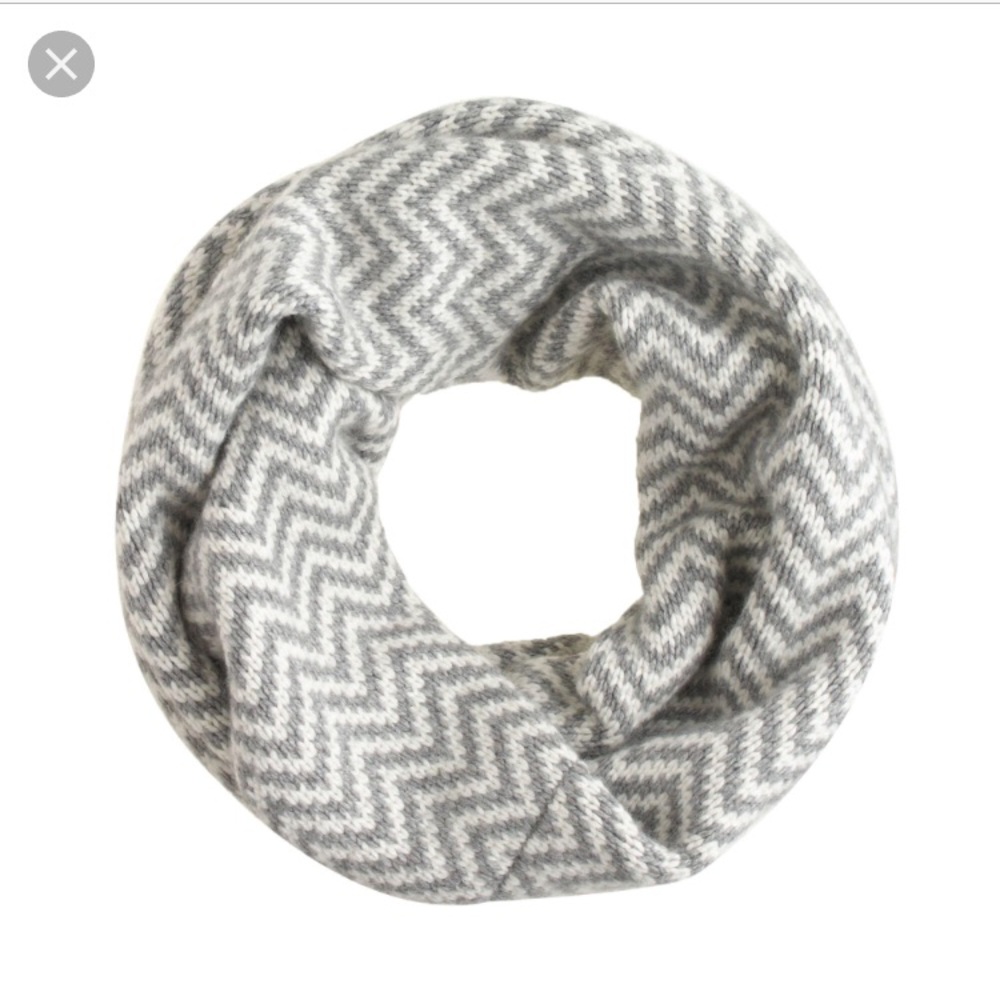 JCrew chevron infinity scarf